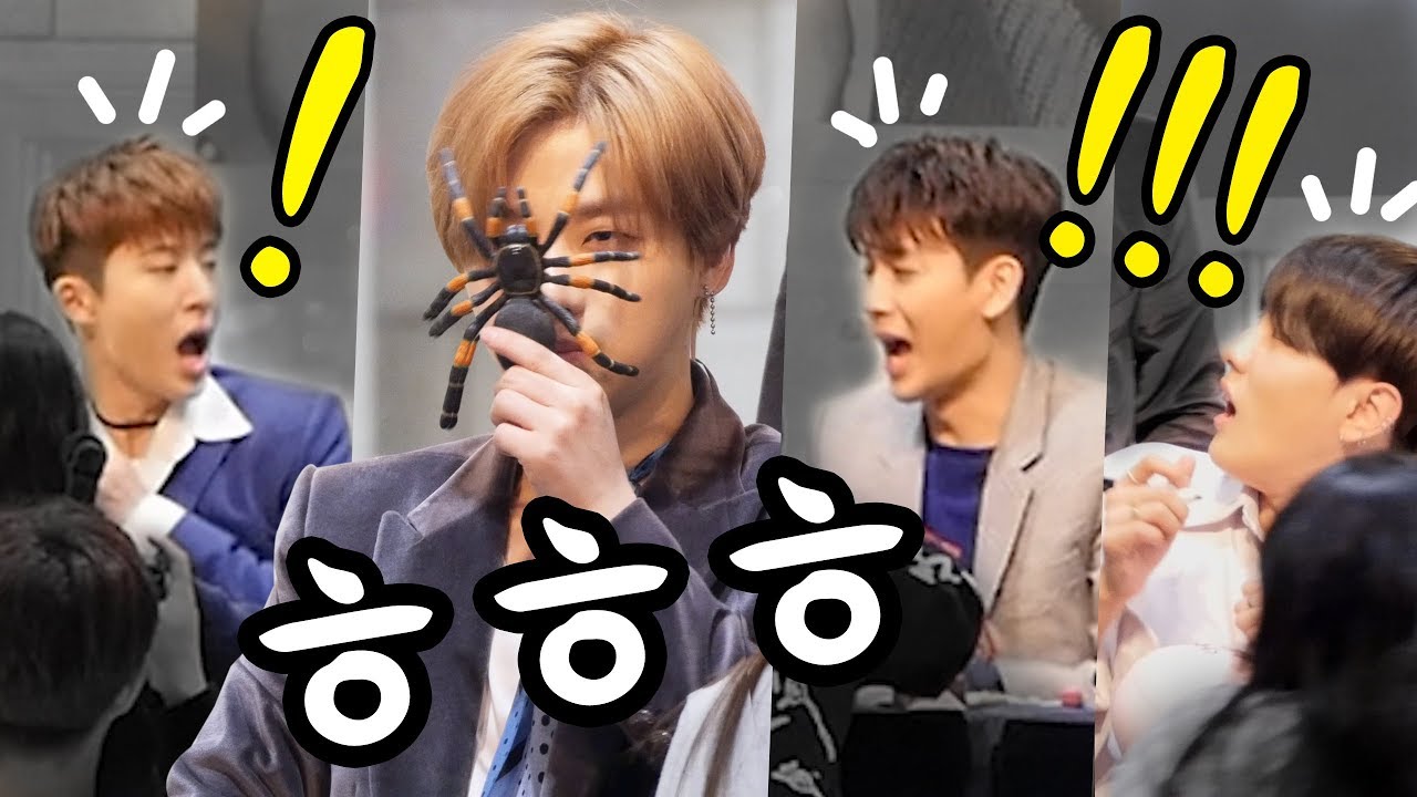 아이콘 iKON _ 진환, 준회의 장난과 멤버들 반응 JinHwan's Prank & Reaction _ 편집직캠 _ 팬사인회 _ 롯데시네마 월드타워 7층