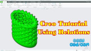 Creo Tutorial : How to make a Basket Weave