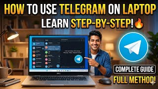 How To Open Telegram in Laptop | Telegram Web Login in PC Hindi | Step By Step Tutorial 2026