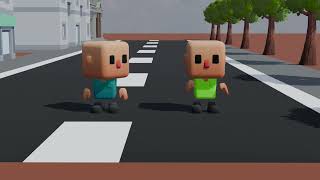 Blender 3d animation (Final Output)