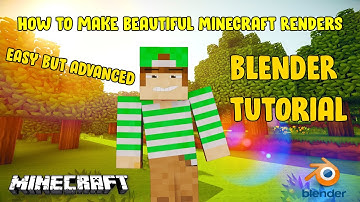 How to RENDER your Minecraft skin in BLENDER 2.83 *OUTDATED*