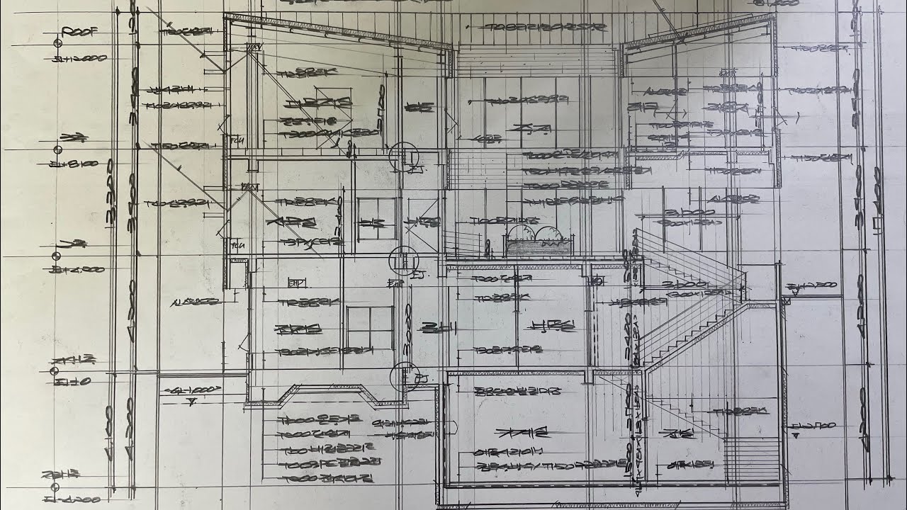 단면 작도 연습 (하다보면되겠지)