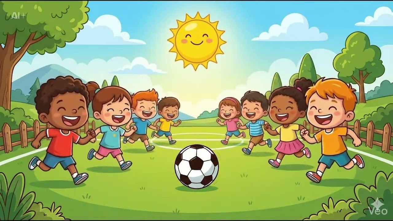 La CAN des enfants 🇲🇦⚽ | Chanson football enfants | Maroc 2025