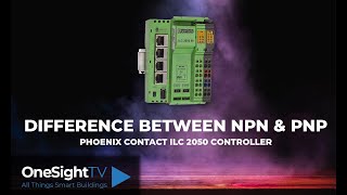 ILC 2050 BI Controller- The difference between NPN and PNP