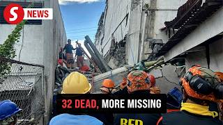 Buildings in ruins after magnitude 7.8 in southern Philippines kills at least 32