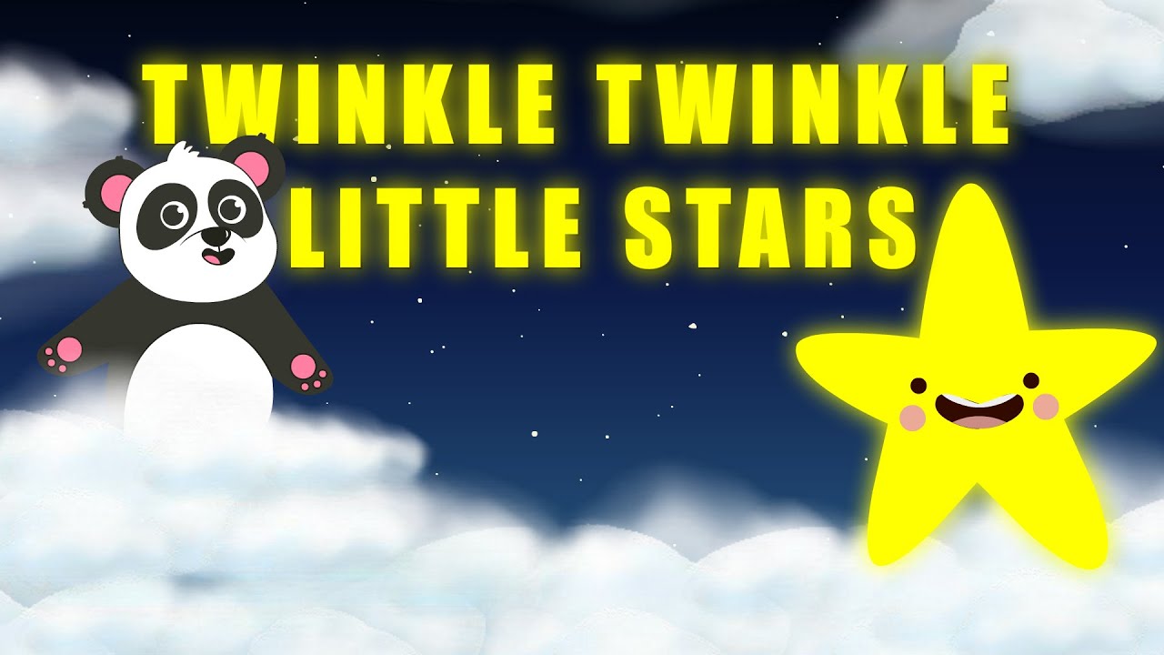 Twinkle Twinkle Little Star | Nursery Rhyme for Toddlers | Pink Paws