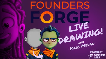 Inside the Founders Forge: Drawing with Kaio and Evan PART 1