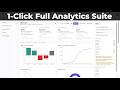 1‑Click Full Analytics Suite