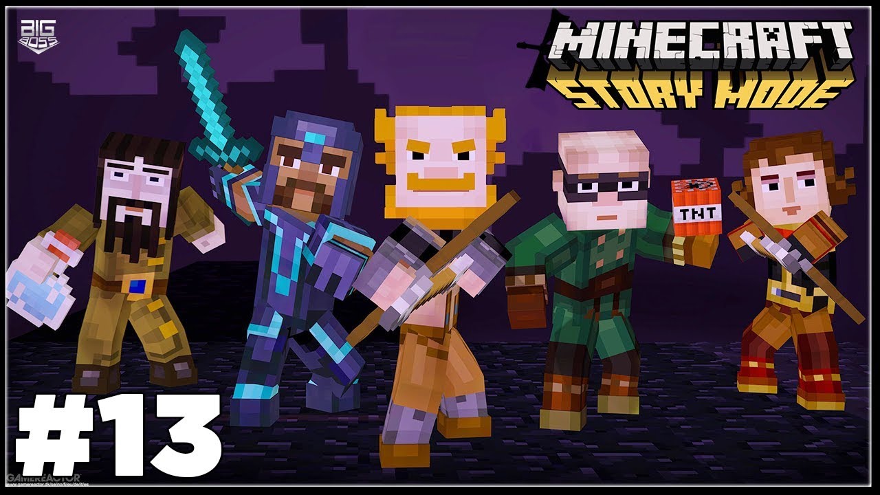 Minecraft: Story Mode #13 - O SEGREDO DA ORDEM DA PEDRA! [EPI.4]