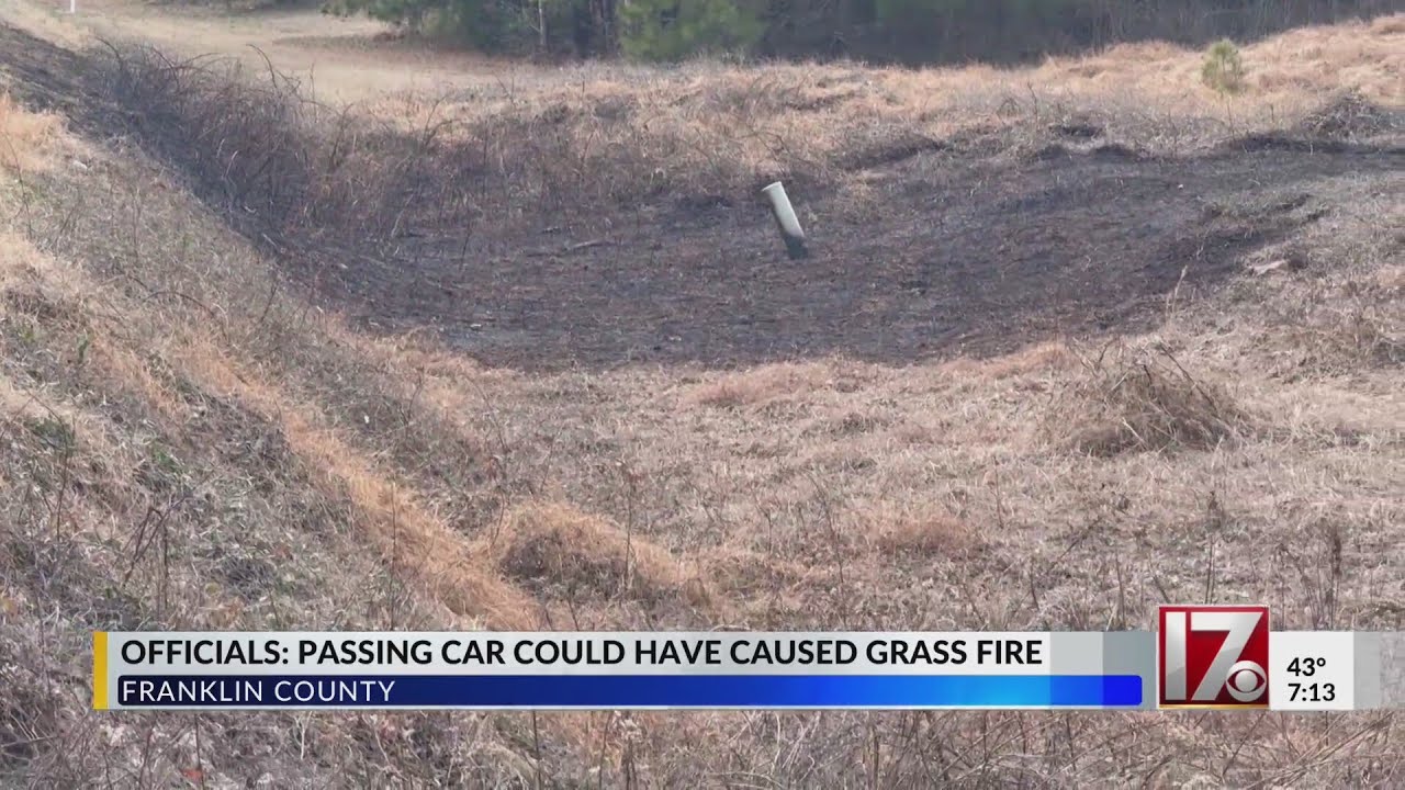 Franklin County brush fires under investigation - YouTube