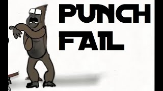 Every Monkey Punch Fail (Triangle Vs Monkey)
