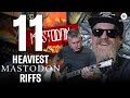Capture de la vidéo 11 Heaviest Mastodon Riffs | Guitarists Bill Kelliher And Brent Hinds' Picks