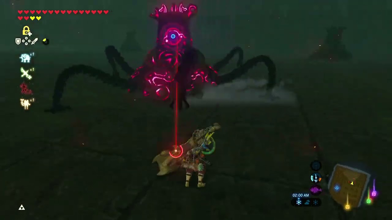 Guardian falls through the floor 