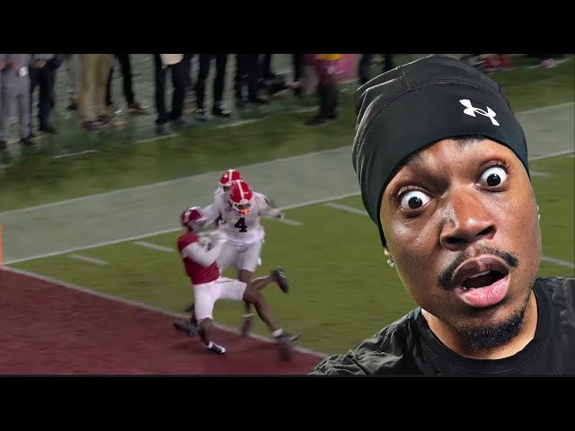 REF WTFF!! Georgia Bulldogs vs. Alabama Crimson Tide | Full Game Highlights | ESPN College Football