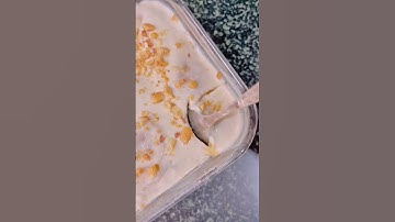 Homemade Vietnamese Banana Ice cream with simple ingredients - Kem chuối làm tại nhà