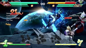 Dragon Ball Fighterz /Goku Blue Corner Combo! Xbox Inputs in Description!
