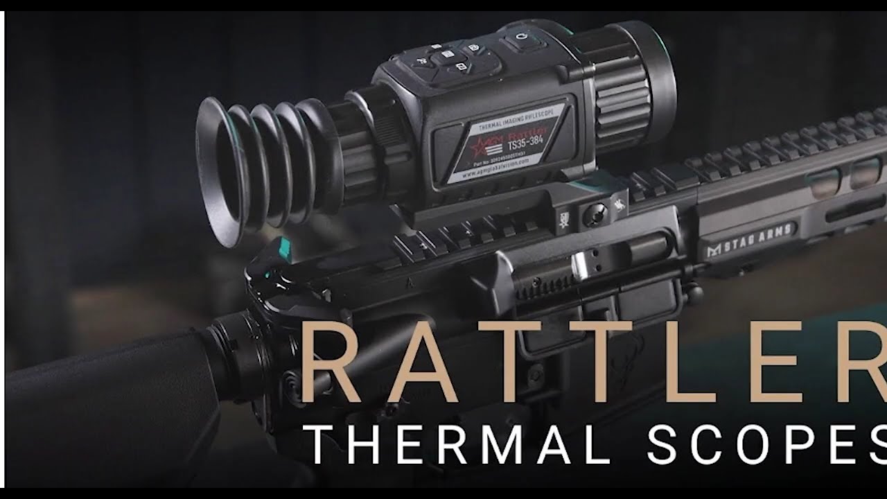 AGM Global Vision Rattler TS35-384 2-16x35mm Compact Medium Range Thermal Imaging Rifle Scope