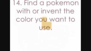 How to Make an Advanced Pokemon Sprite