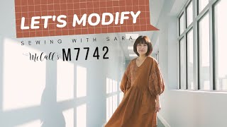 Modify McCall's M7742 with Me | Sew Along Tutorial from Sewing Therapy