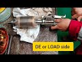 Rotor ball bearing removal using 3 arm puller  electrical rohit