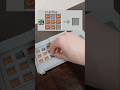 Crafting A Minecraft Copper Chestplate Out Of Lego #lego #minecraft #legominecraft #shorts
