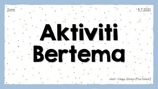 Aktiviti Bertema