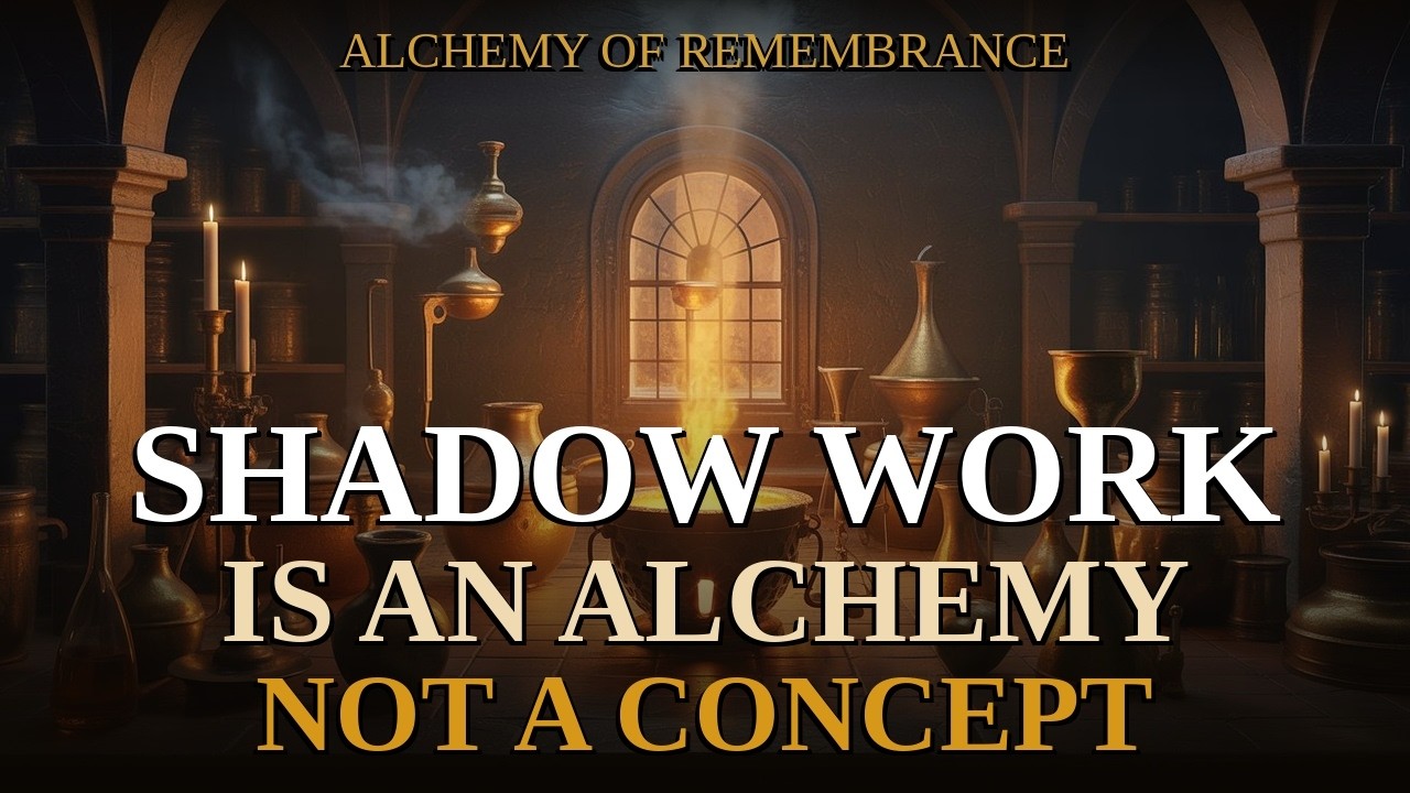 Shadow Work Is An Alchemy — Not A Concept - YouTube