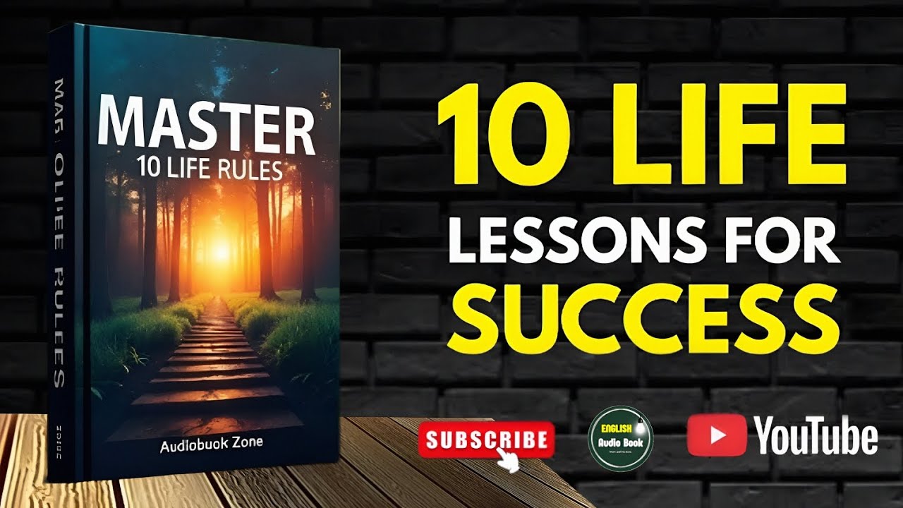 10 Life Lessons for Success | Easy English Audiobook | Daily Life English for Beginners