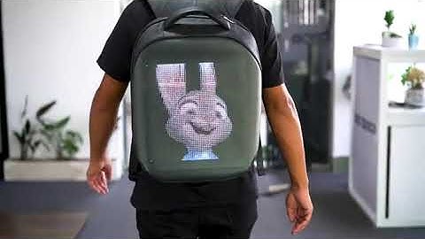 Crelander Best Backpack With LED Display-APP Control