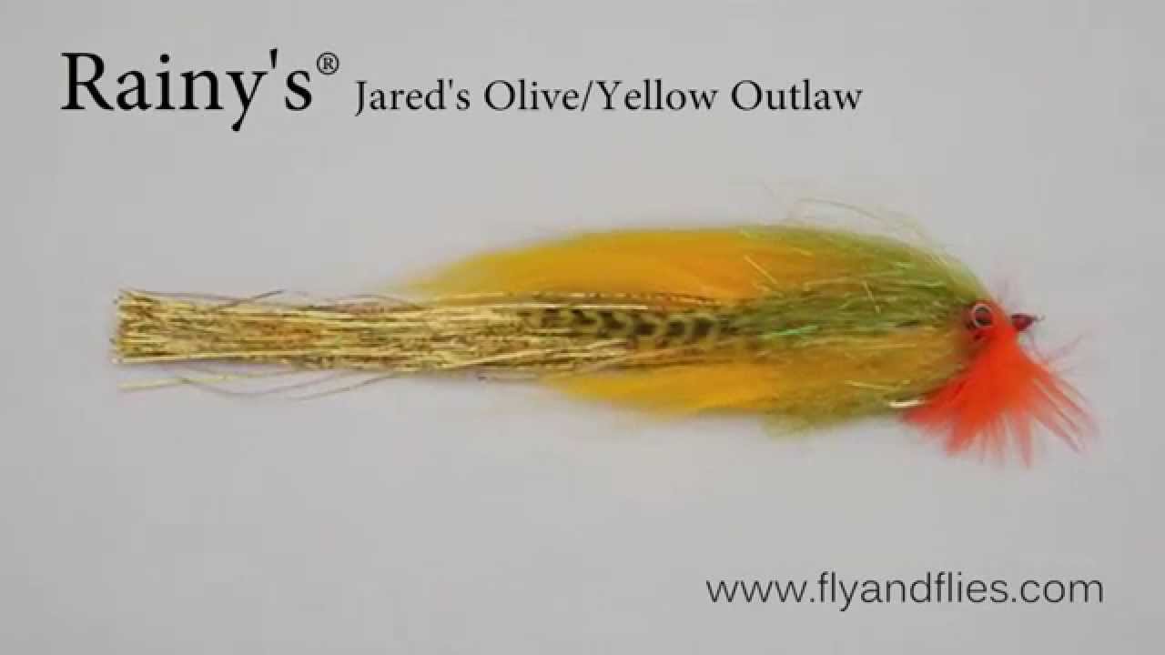 Rainy's® Jared's OliveYellow Outlaw - www.flyandflies.com