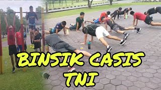 Pembinaan fisik CASIS TNI 2022 part 1