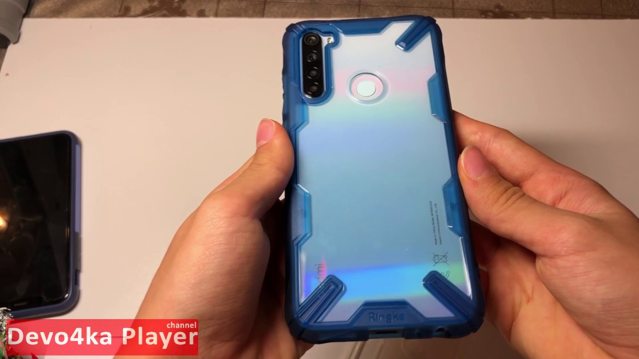 Чехлы для Xiaomi Redmi Note 8. Обзор чехла Ringke Fusion-X