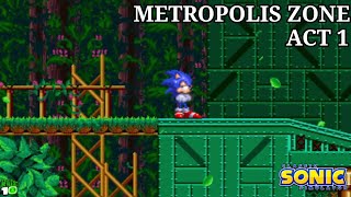 Metropolis zone Act 1 | All routes | Classic Sonic Simulator v13.2
