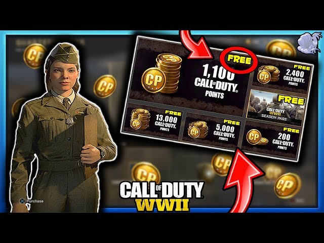 Earn up to 500 Call of Duty Points for free in Call of Duty: WWII