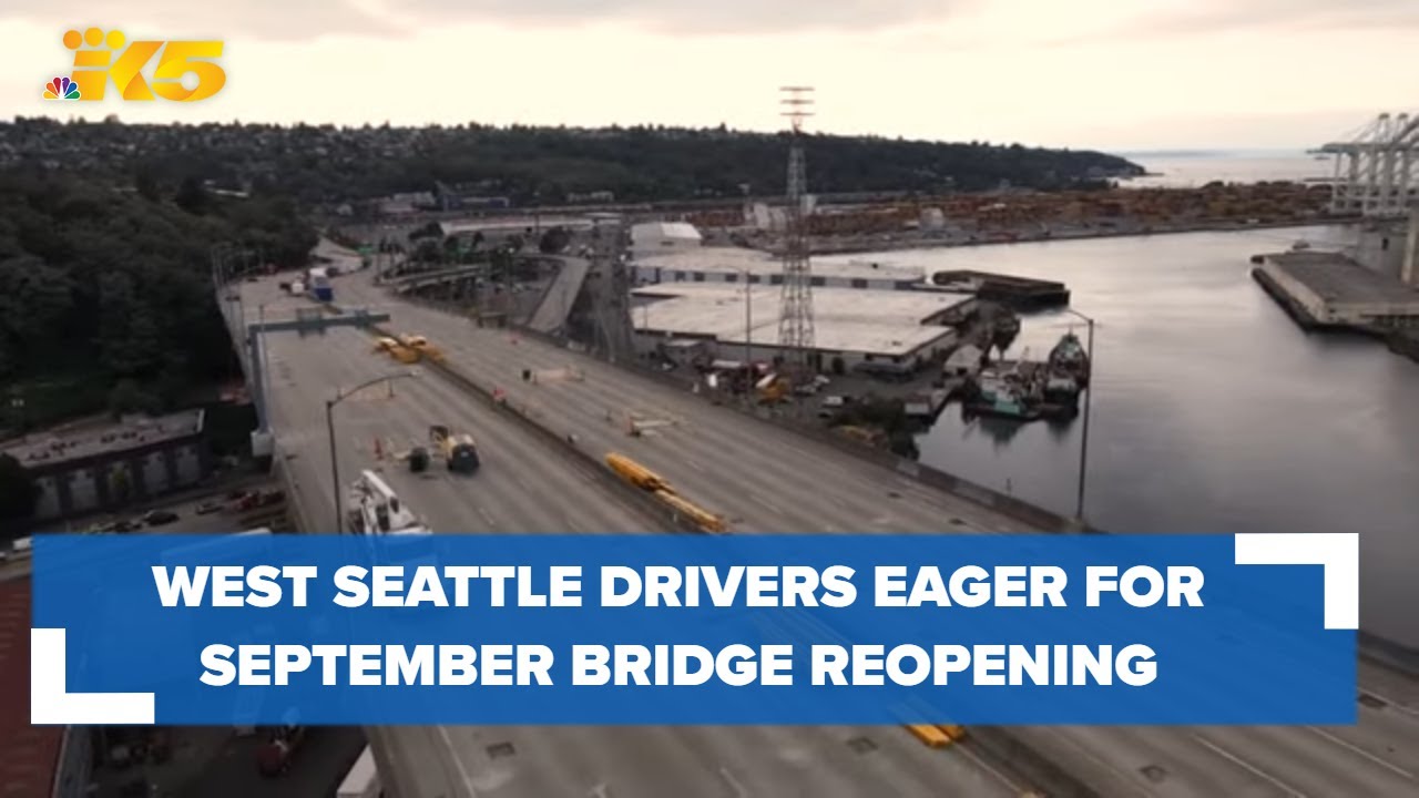 West Seattle drivers eager for September bridge reopening