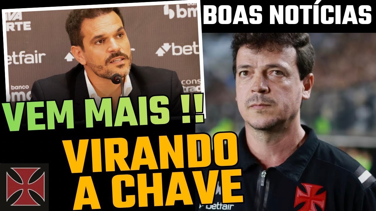 ÓTIMAS NOTÍCIAS / VASCO VAI ANUNCIAR / ADMAR LOPES BUSCA REFORÇOS.