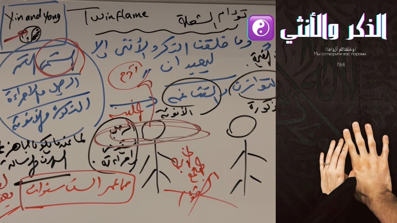 حقيقة تؤام الشعلة ،وما خلقنا الذكر والأنثي إلا ليعبدان 🌕🌑🐍♾️