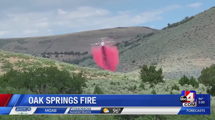 Utah National Guard responding to Oak Springs Fire near Camp Williams