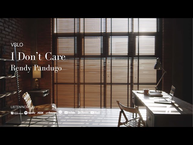 VSLO: Rendy Pandugo - I Don't Care (Lyrics) | Vinyl Mode & Office Ambiance class=