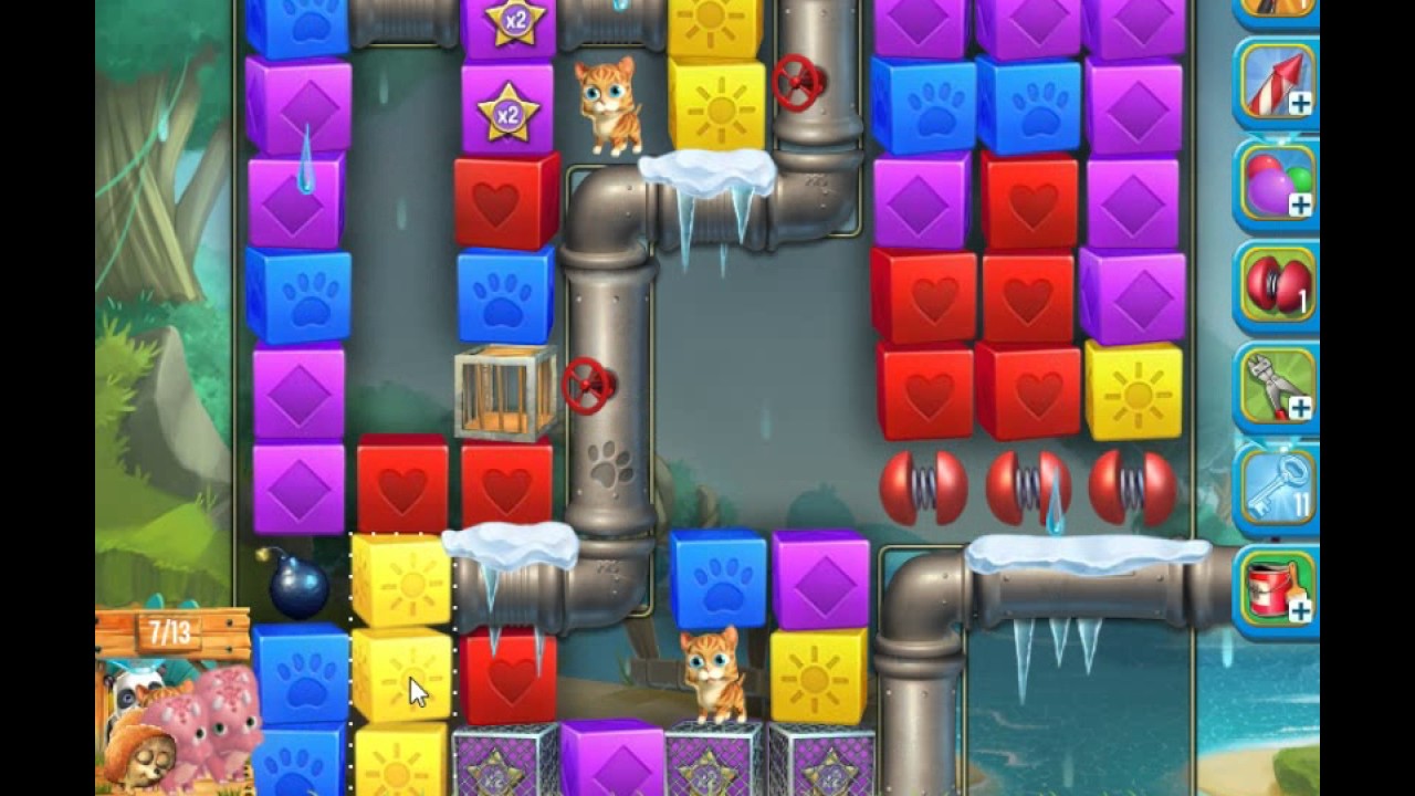 Pet Rescue Saga, Pet Island, 20th March 2017, level 6 😈 ►TOBIAS DEAMON◄