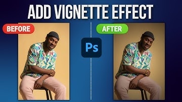 Vignet toevoegen in Photoshop 2025