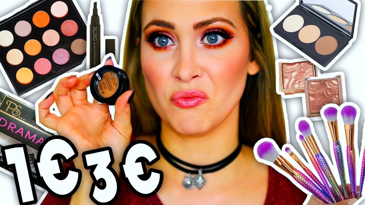 PROBANDO MAQUILLAJE DE PRIMARK ECONÓMICO | 1€- 3€ | ¿VALE LA PENA?