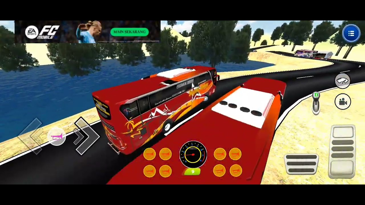 Gamebus mobil bus telolet basuri tancap gas viral#automobile #gamebus # ...