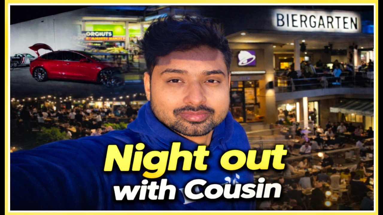Night Out with Cousin | Sprouts Farmers Market | Taco Bell | USA Daily Vlog
