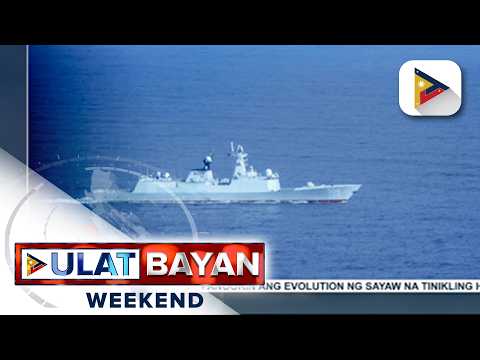 Dalawang warship ng China, namataan sa West Philippine Sea