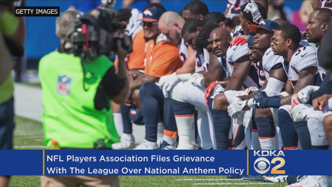 NFL Players Union Files Grievance Over League’s Newly-Approved National Anthem Policy