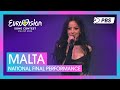 Sarah Bonnici - Loop | Malta 🇲🇹 | National Final Performance | Eurovision 2024 image