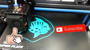 Something Fishy? Nah.. just an update on the Geeetech A10 & Cura 3.6