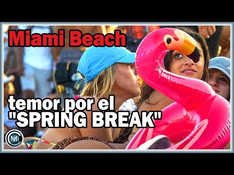 Miami Beach recibe con temor a miles de jóvenes por el "spring break"
