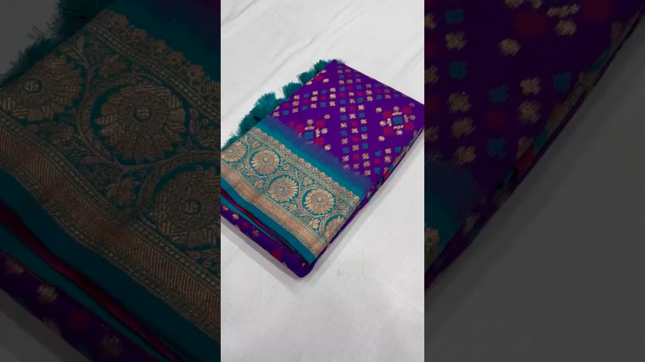 Premium Patola Silk Ikkat Weaves Saree